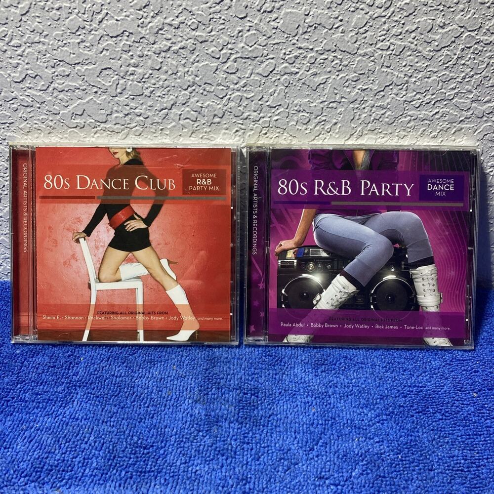 80s Dance Club + R&B Party (Awesome R&B Party/Dance Mix) - Various - Used CD